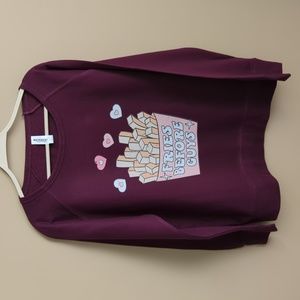 Fries Before Guys sweatshirt M/L